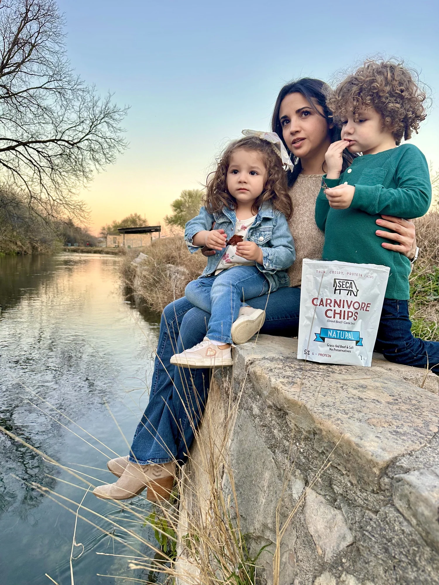 River day with SECA Carnivore Chips