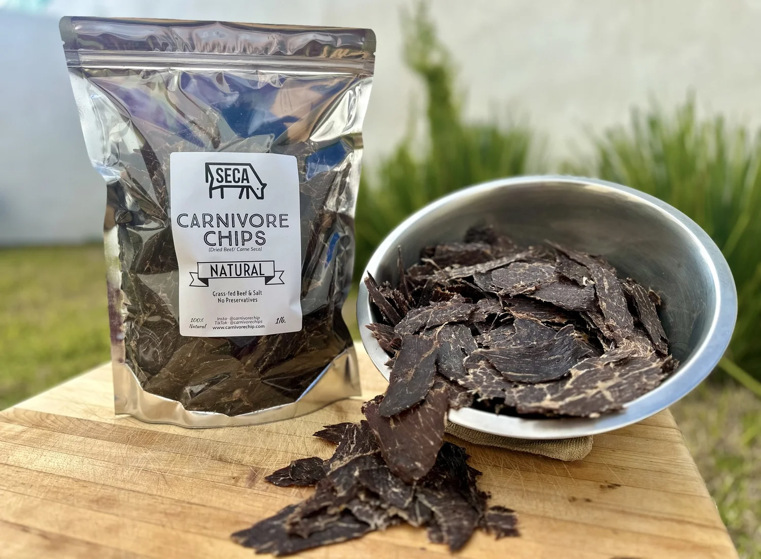 SECA Carnivore Chips 1lb bag &mdash; bulk size